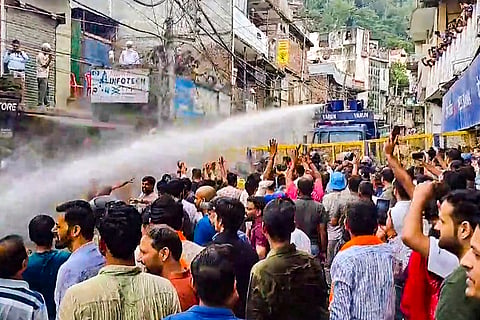 Mosque dispute: Protest in Mandi